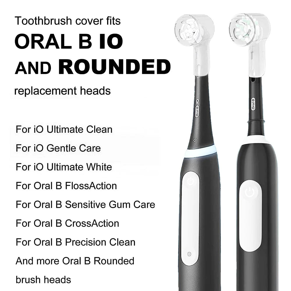 Toothbrush Dustproof Covers Caps Compatible With Braun Oral B iO Protector