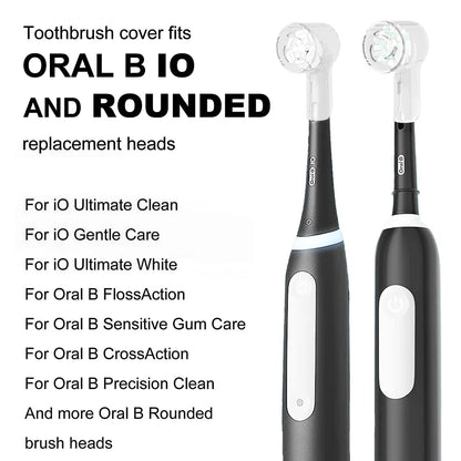 Toothbrush Dustproof Covers Caps Compatible With Braun Oral B iO Protector