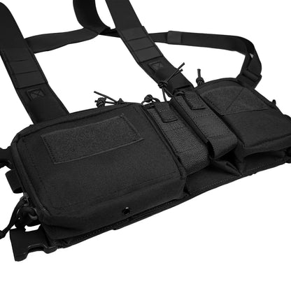 Tactical Vest CS Match Wargame Military Gear Pack Outdoor Nylon Chest Rig Fit for Airsoft Hunting