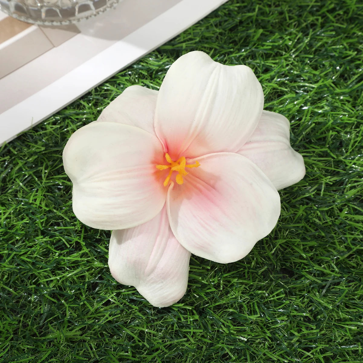 Awaytr Hawaiian Flower Hair Clip for Women and Girls - Romantic Bohemian Floral Side Bangs Accessory