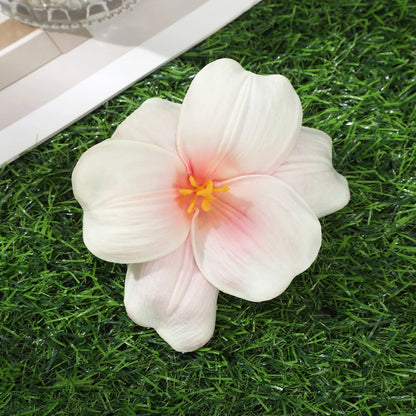 Awaytr Hawaiian Flower Hair Clip for Women and Girls - Romantic Bohemian Floral Side Bangs Accessory