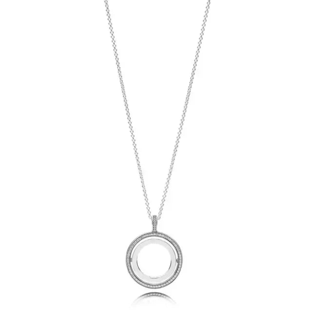 Elegant 925 Sterling Silver Heart Pendant Necklace for Women - Perfect Valentine's Day Jewelry Gift