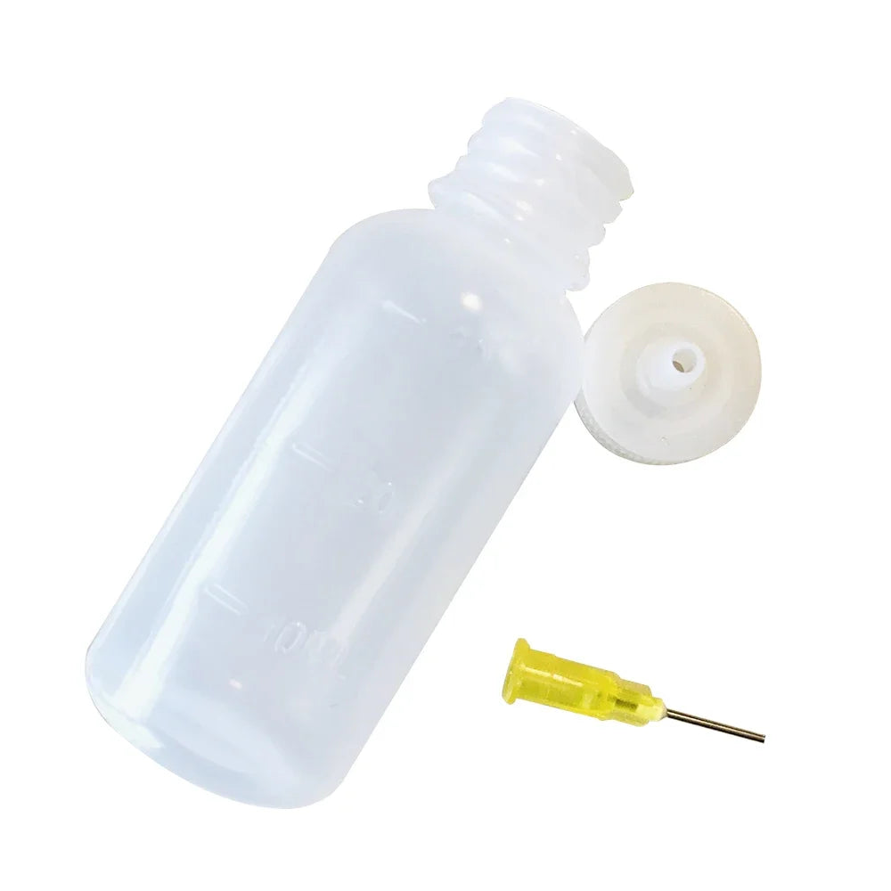 Versatile Plastic Dispensing Needle Bottle for DIY Crafts and Reusable Projects