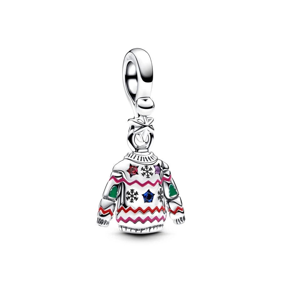 Miniso Snowflake Charm Beads 925 Sterling DIY Bracelet