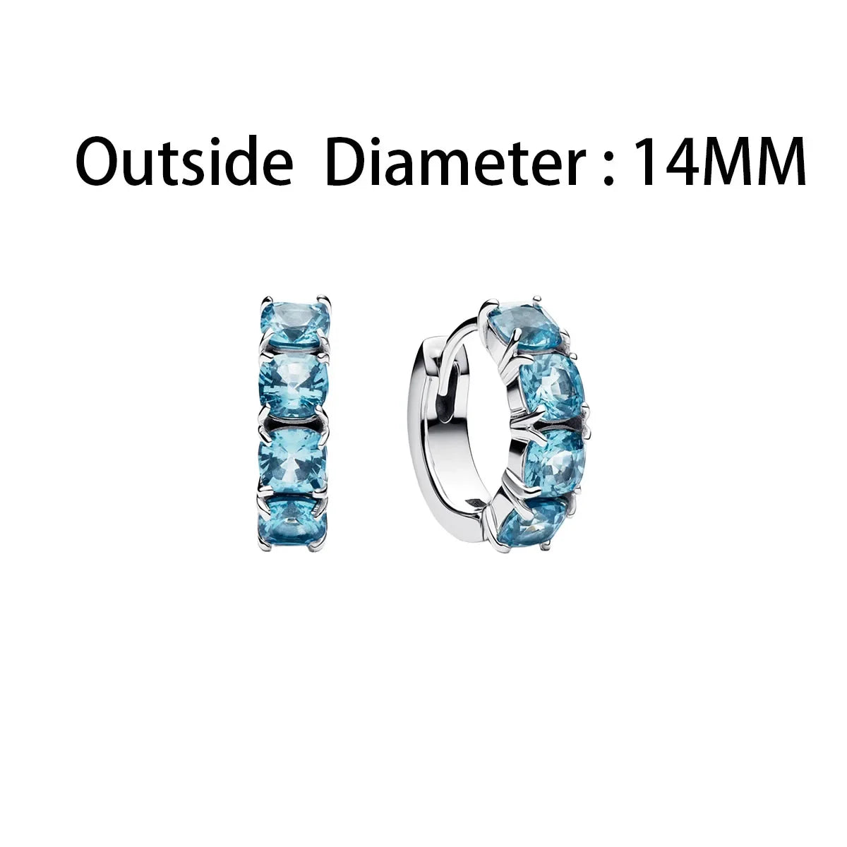 Elegant 925 Sterling Silver Heart Charm Earrings for Women AME063