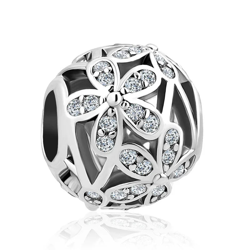 2025 Hot Selling Firefly Cross Tower DIY Charm 925 Sterling Silver Bead Jewelry for Women