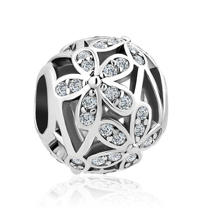 2025 Hot Selling Firefly Cross Tower DIY Charm 925 Sterling Silver Bead Jewelry for Women