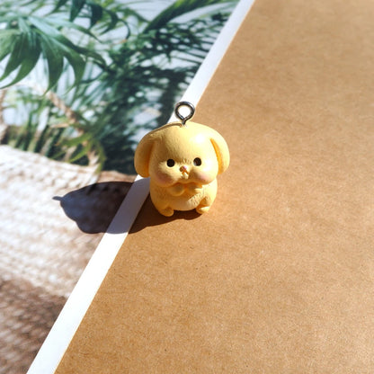 3D Resin Rabbit Charms Set for DIY Jewelry and Crafting