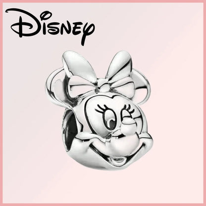 Disney 925 Sterling Silver Stitch Minnie Winnie Dangle