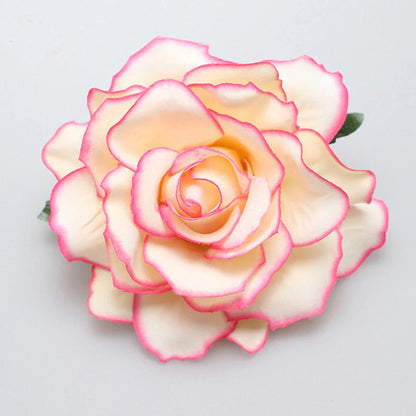Bohemian Rose Floral Hairpin for Weddings and Beach Getaways