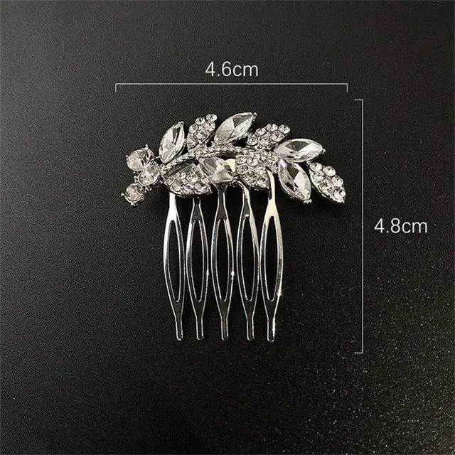 Geometric Stars & Moon Rhinestone Hair Clip Set - Top-Rated Bridal Hair Accessories 28