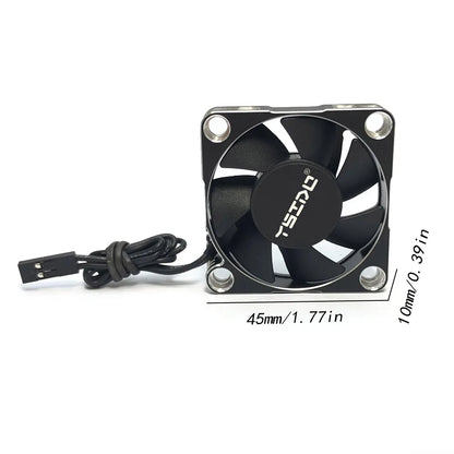 YSIDO WaterProof High Speed Cooling Fan for RC Cars WP-4510S