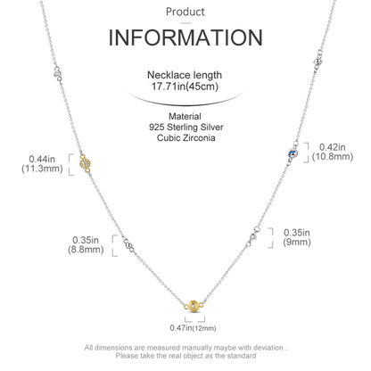 925 Sterling Silver Firefly Heart Zircon Pendant Necklace for Women Anniversary Birthday Gifts KTN033