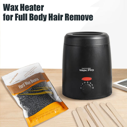 200ml Electric Wax Warmer for Painless Hair Removal Professional Depilatory Wax Heater and Melter Pot