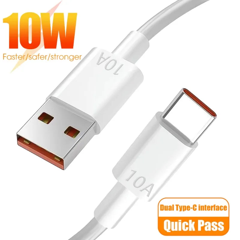 120W 4 Port USB C Fast Charger With Data Cable 2 USB C 2 USB A Ports For Samsung iPhone Xiaomi Huawei