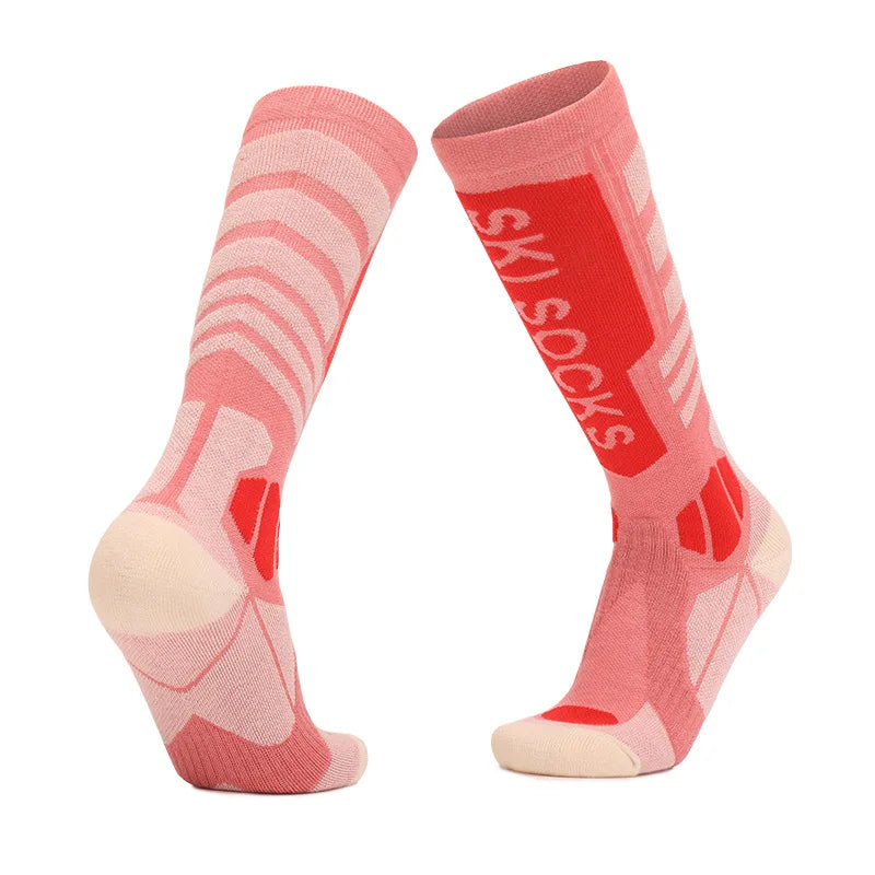 Women's Wool Ski Socks Thick Extra Warm Hiking Stockings