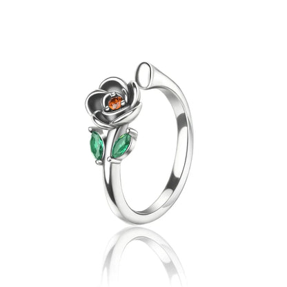 925 Sterling Silver Open Ring for Women Butterfly Dragonfly Turtle Cross Design Elegant Fine Jewelry Gift
