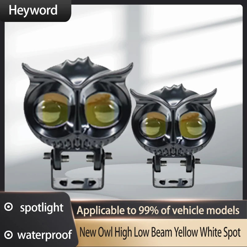Owl 30W Dual Color Mini Projector Driving Light Waterproof
