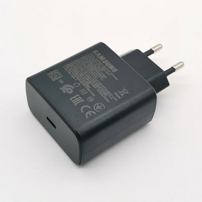 Samsung 45W Super Fast USB C Charger With 1.8M Type C Cable For Galaxy S24 S23 S22 S21 S20 Note 20 Ultra Z Flip And Fold Series