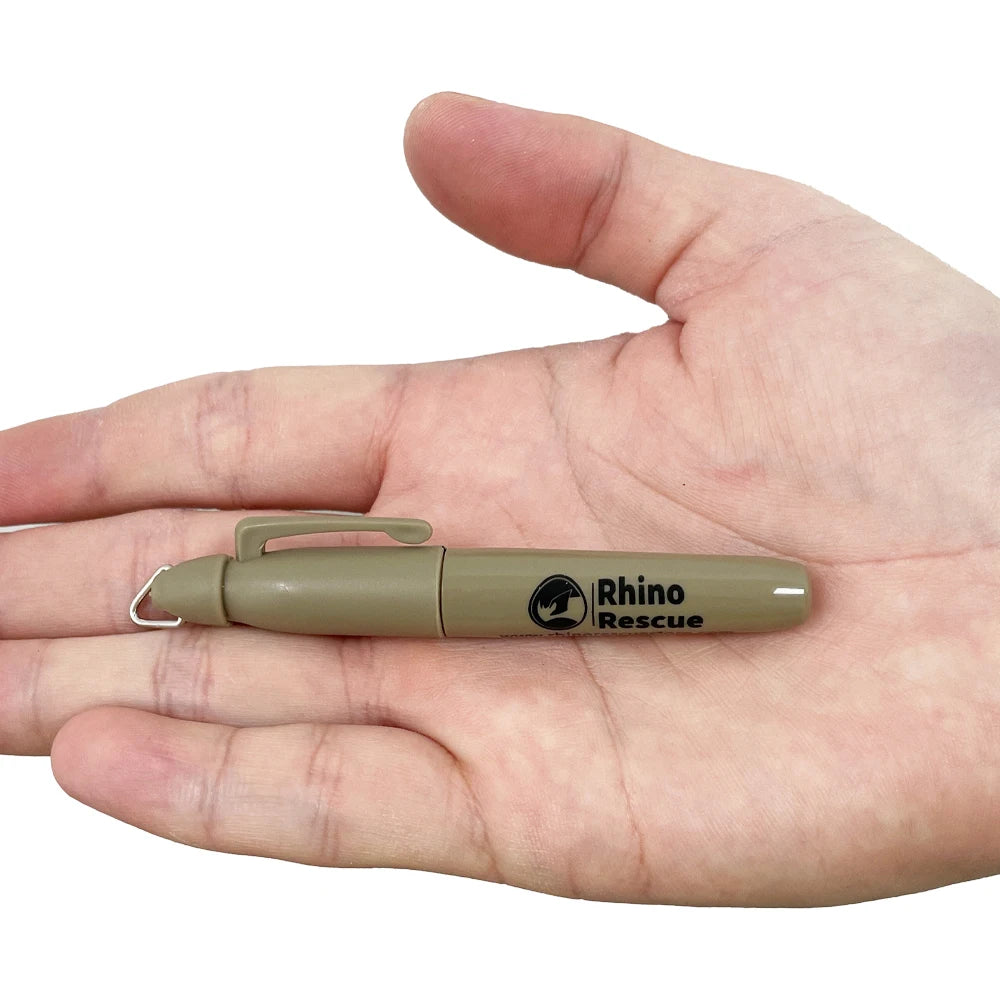 Rhino Rescue Tactical Pen – Ultimate Gear for Camping Hiking Default Title