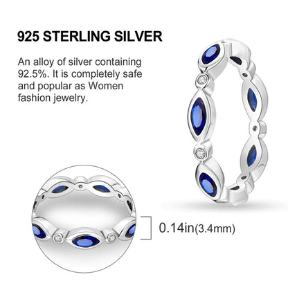 925 Sterling Silver Heart Shaped Zircon Ring for Women Engagement Wedding Jewelry Gifts SER075