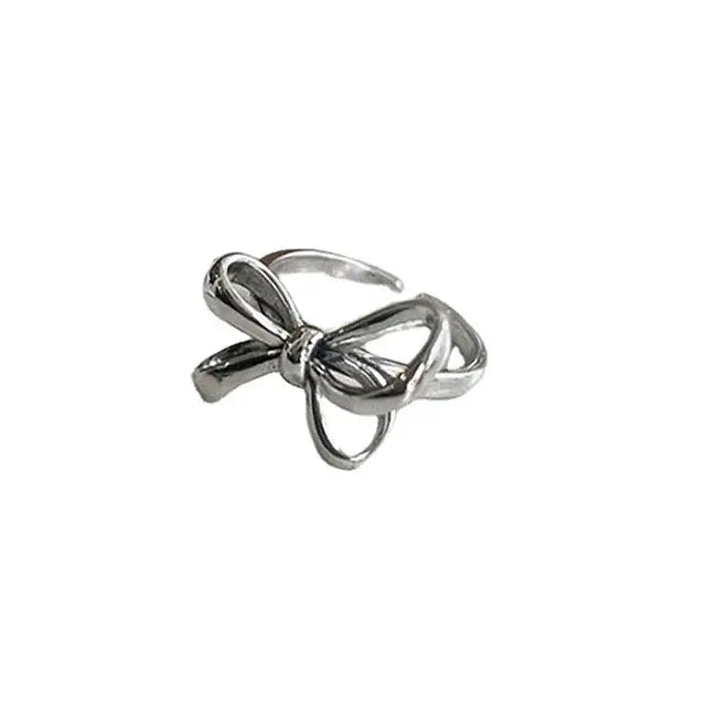 BF Club 925 Sterling Silver Rings for Women Simple Gold Star Fashion Jewelry Cinnamon resizable