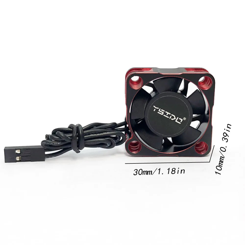 YSIDO WaterProof High Speed Cooling Fan for RC Cars WP-3010R