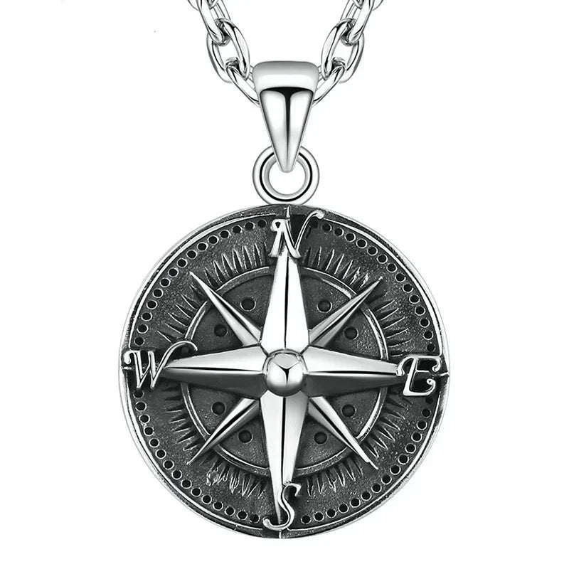 Handcrafted Skull Roman Helmet Pendant Necklace for Men