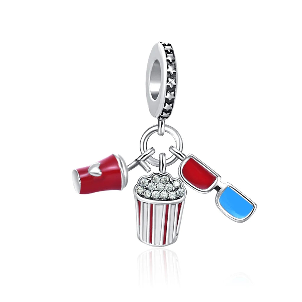 925 Sterling Silver Charm Bracelet Elegant Women's Jewelry Accessory for Every Occasion A1379diao