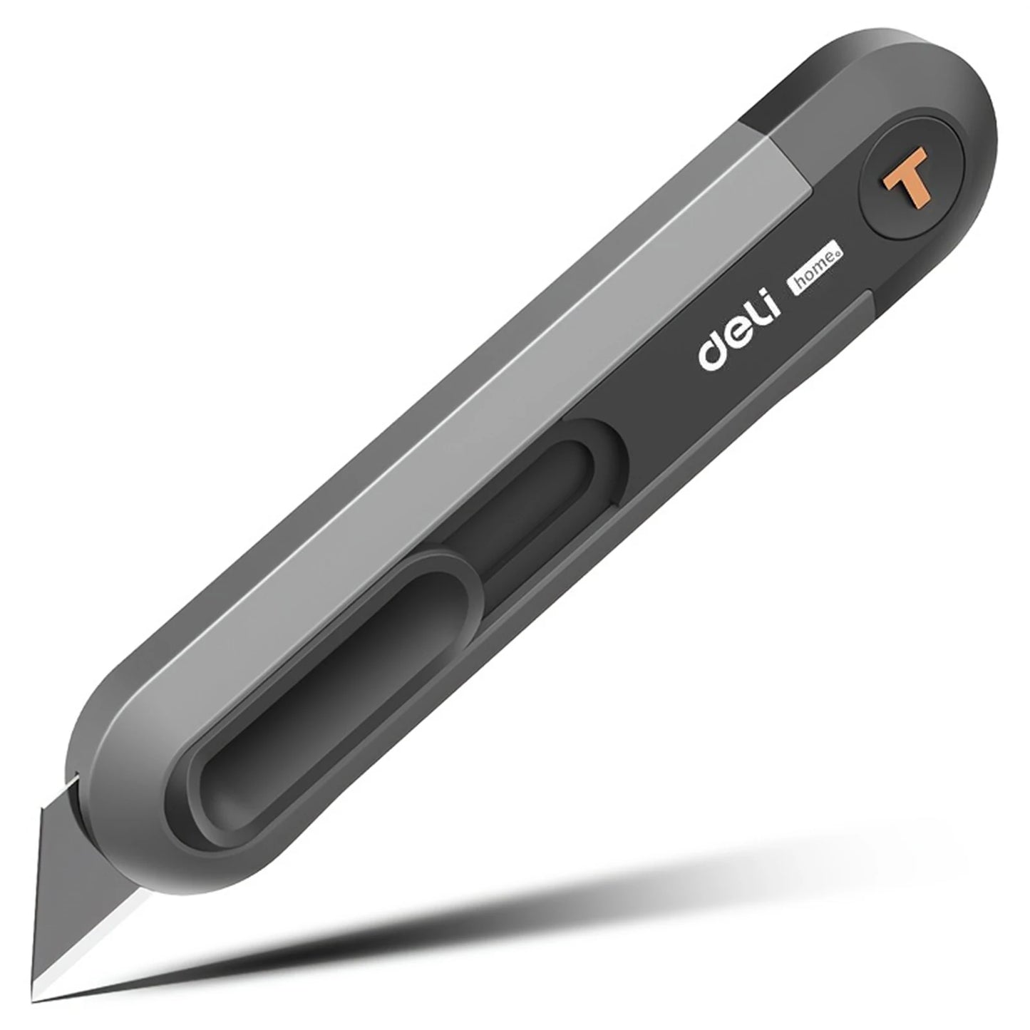 Deli Utility Knife - Top-Rated Retractable Box Cutter for Effortless DIY Crafts & Unpacking A Black