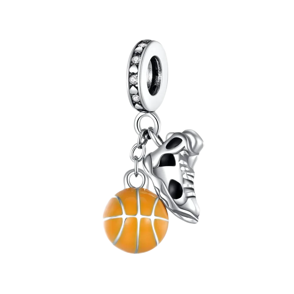 Romantic 925 Sterling Silver Lipstick Charm Pendant with Zircon for Womens Bracelets Necklaces DIY Jewelry Gift