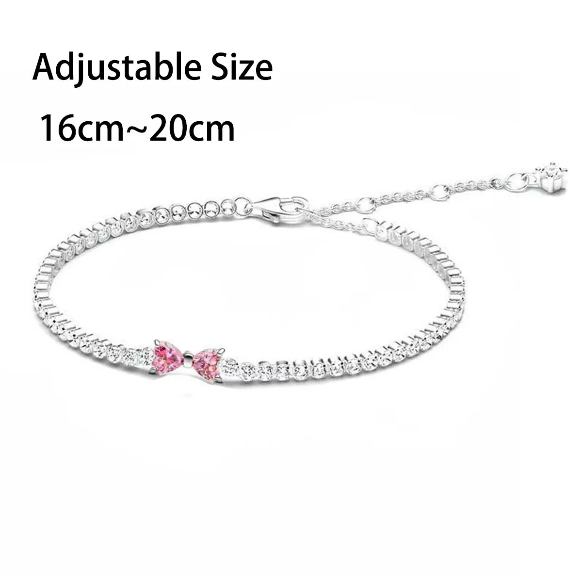 925 Sterling Silver Colorful Butterfly Heart Charms for Women DIY Jewelry Pendants Rings Earrings Bracelets