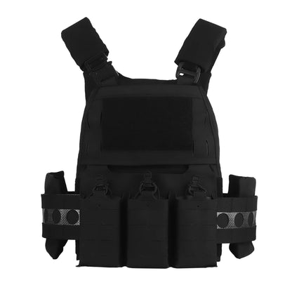 New Version Tactical FCPC V5 Plate Carrier Quick Release Vest BLK