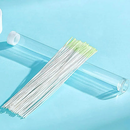 120/60Pcs Ear Piercing Cleaning Tool for Effective Dirt Odor Removal white 120pcs