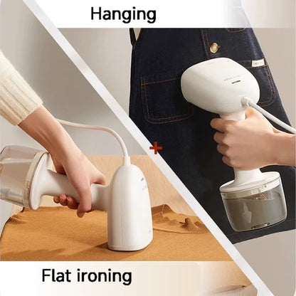 2-in-1 Handheld Steam Iron Garment Steamer Portable Machine