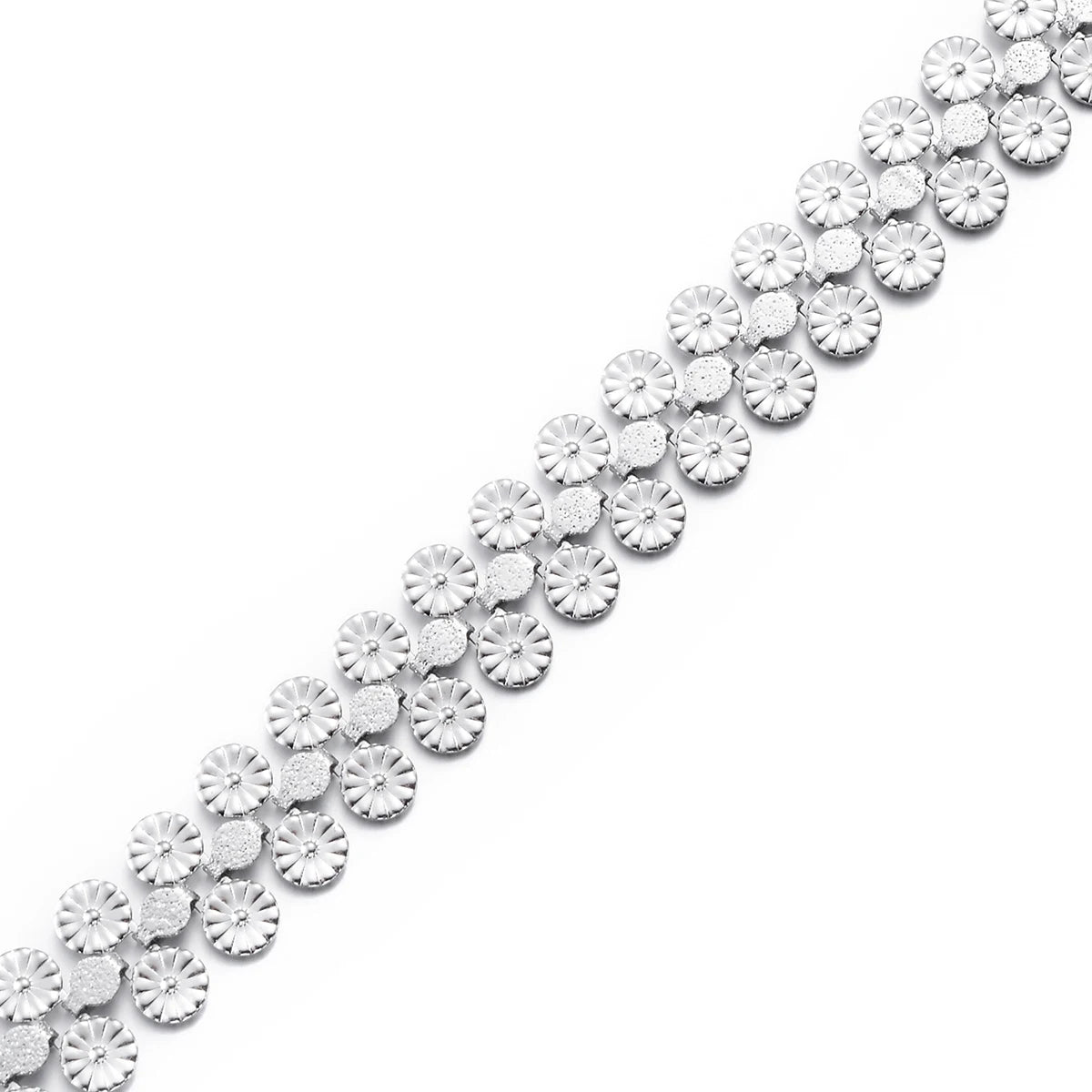Huge Stainless Steel Handmade Link Chain Necklace and Bracelet for Men Hypoallergenic Fashion Jewelry