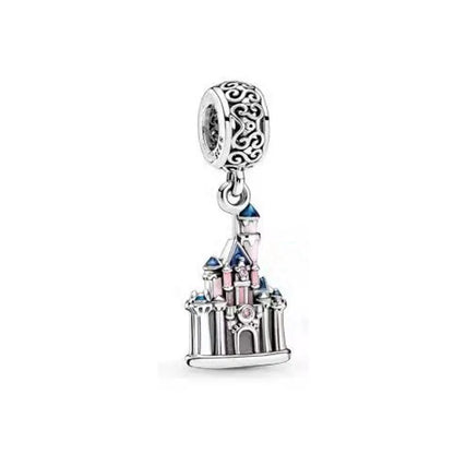 Mermaid Princess 925 Silver Dangle Charm Top Rated DIY Jewelry for Bracelets and Necklaces F300