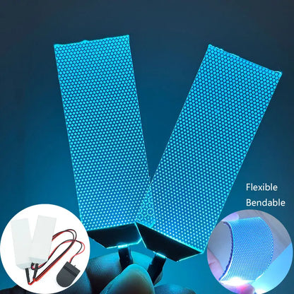Flexible Bendable DIY LED Light Eye Kits for Iron Man Helmet Cosplay Accessories