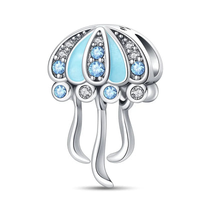 Sterling Silver Ocean-Themed Charm Pendant for Bracelets and Necklaces PAC1178