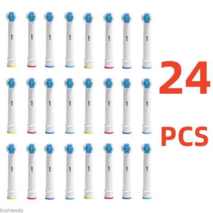 Replacement Brush Heads 24pcs Compatible with Oral-B Electric Toothbrush Heads
