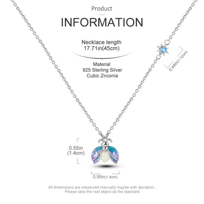 Elegant 925 Sterling Silver Zircon Butterfly Heart Pendant Necklace for Women Anniversary Gift KTN038