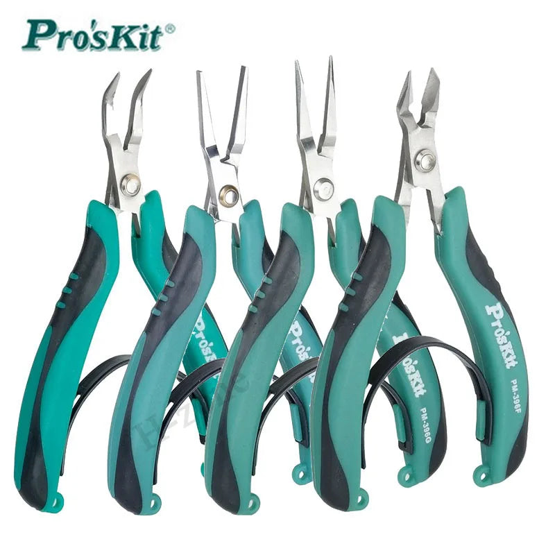 Pro'skit PM-396F High Hardness Diagonal Pliers - Top-Rated Electrician Tool for Effortless Wire Cutting & Stripping