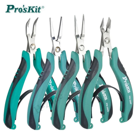 Pro'skit PM-396F High Hardness Diagonal Pliers - Top-Rated Electrician Tool for Effortless Wire Cutting & Stripping