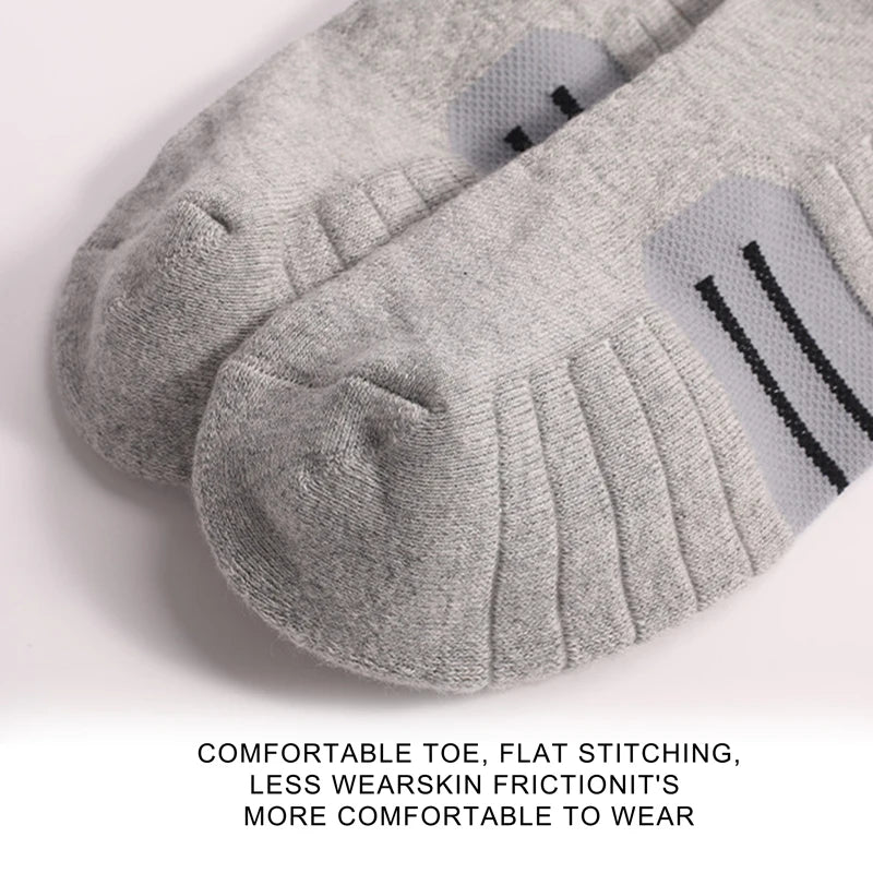 Towel Bottom Cotton Hiking Socks Breathable Deodorizing