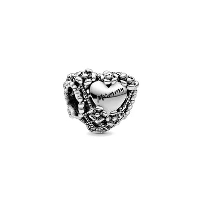 Charming 925 Silver Character Pendant for European Bracelet DIY Jewelry B310
