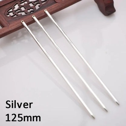 Elegant Metal Hair Pins Set for Bridal Jewelry Crafting and DIY Hair Accessories
