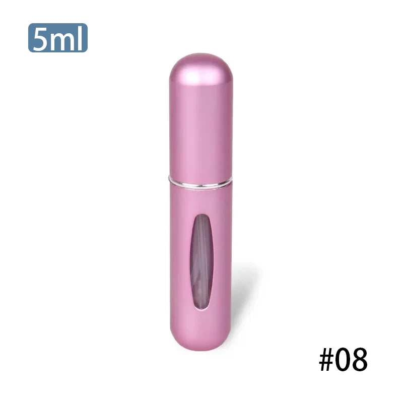 Mini Perfume Atomizer 5ml Refillable Travel Spray Bottle Portable Cosmetic Dispenser