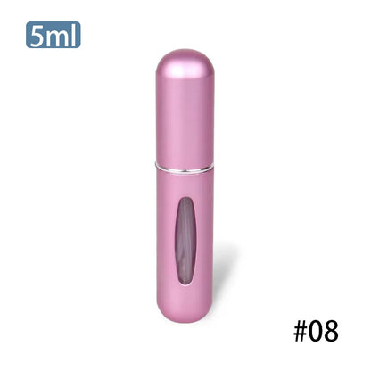 Mini Perfume Atomizer 5ml Refillable Travel Spray Bottle Portable Cosmetic Dispenser