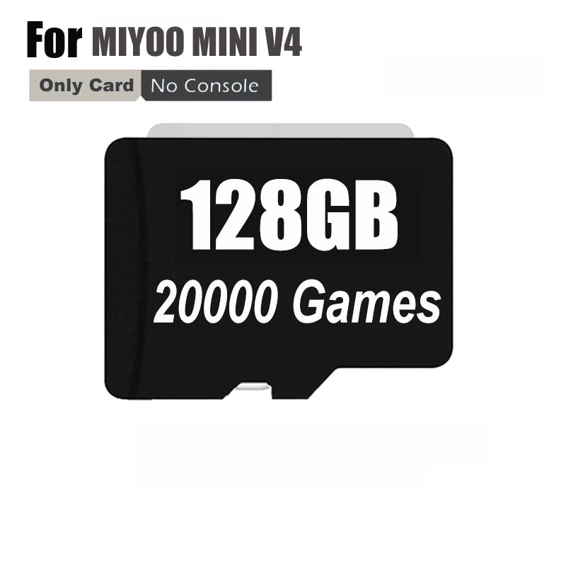 Miyoo Mini V4 SD Card For Handheld Linux System With Over 10,000 Games TF Game Card