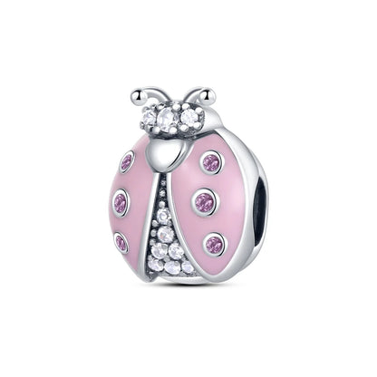Silver Plated Travel Sunflower Lucky Charms Dangle Pendant Fit Original Pandora Bracelet DIY KTC010